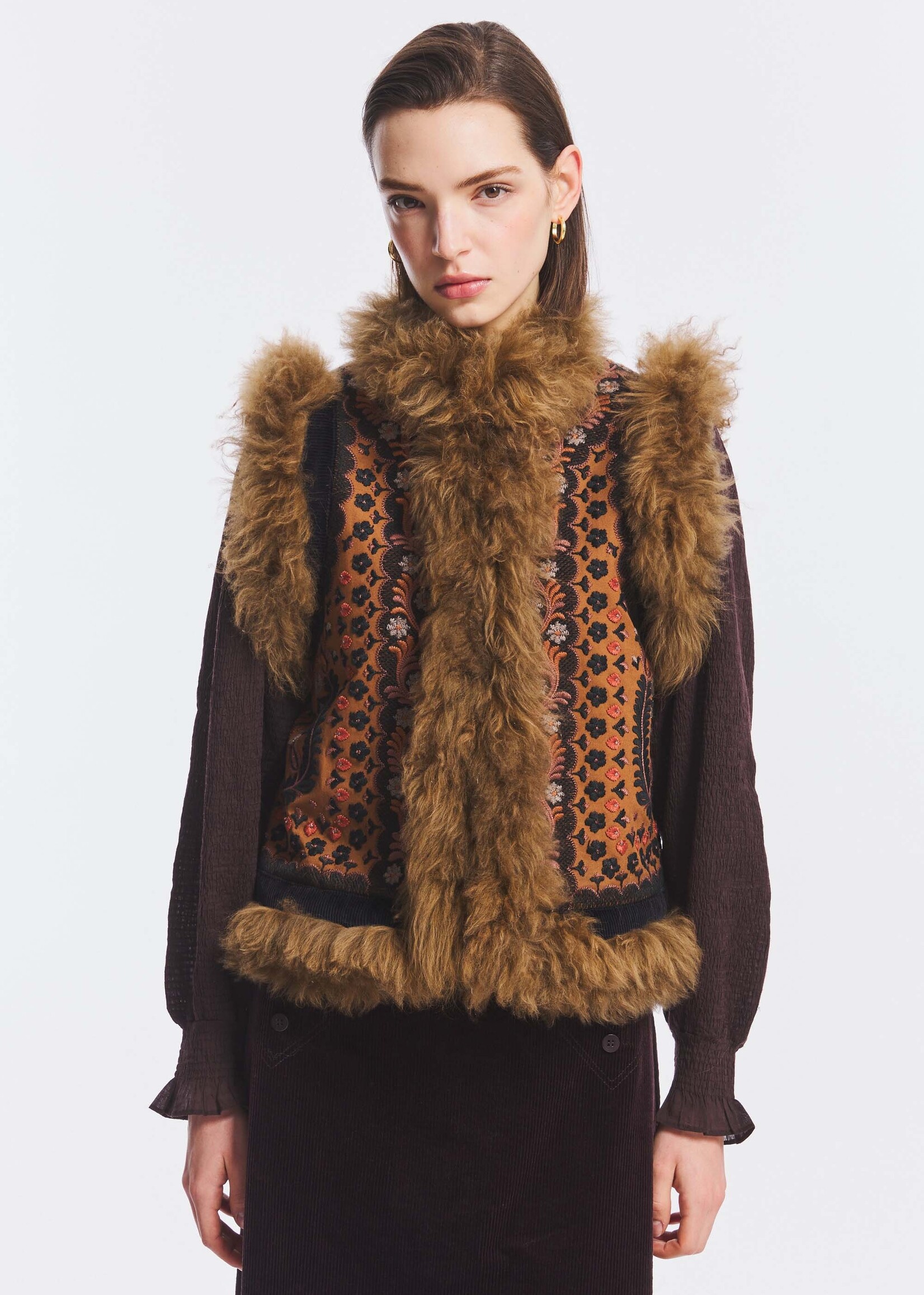 Ivan gilet - Camel