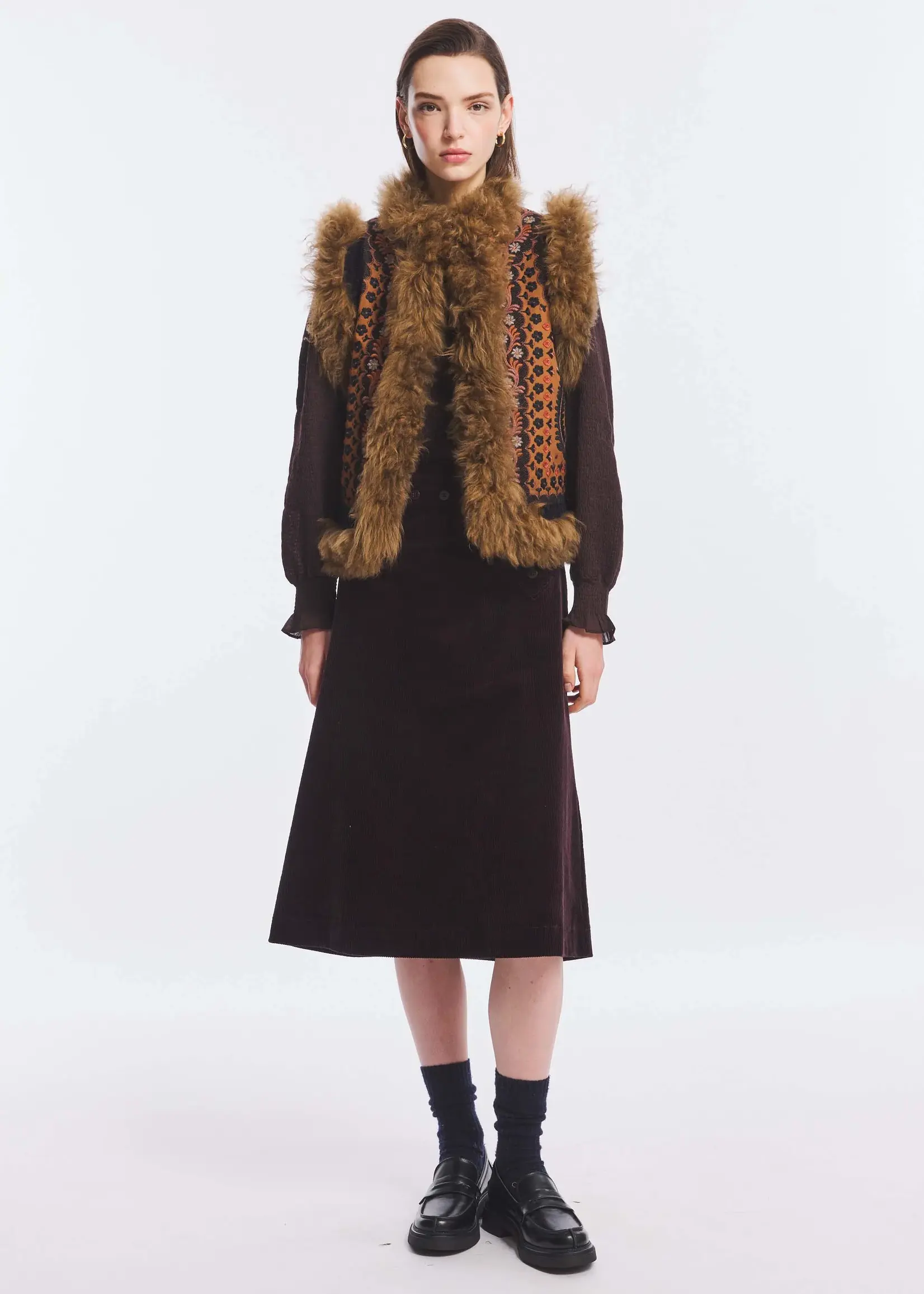 Ivan gilet - Camel