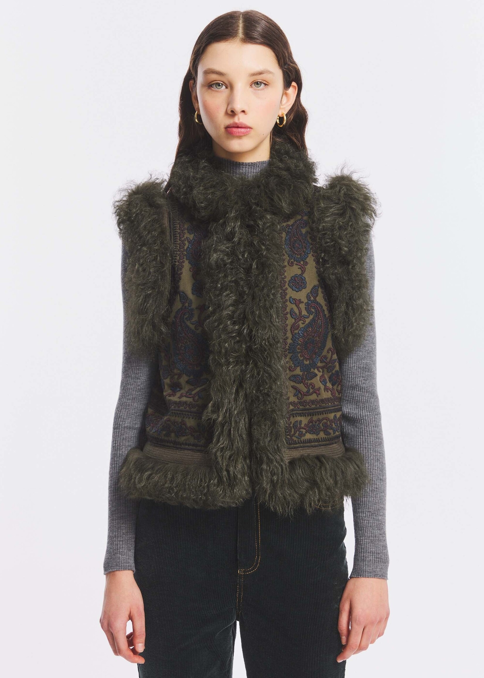Pauline gilet - Kaki