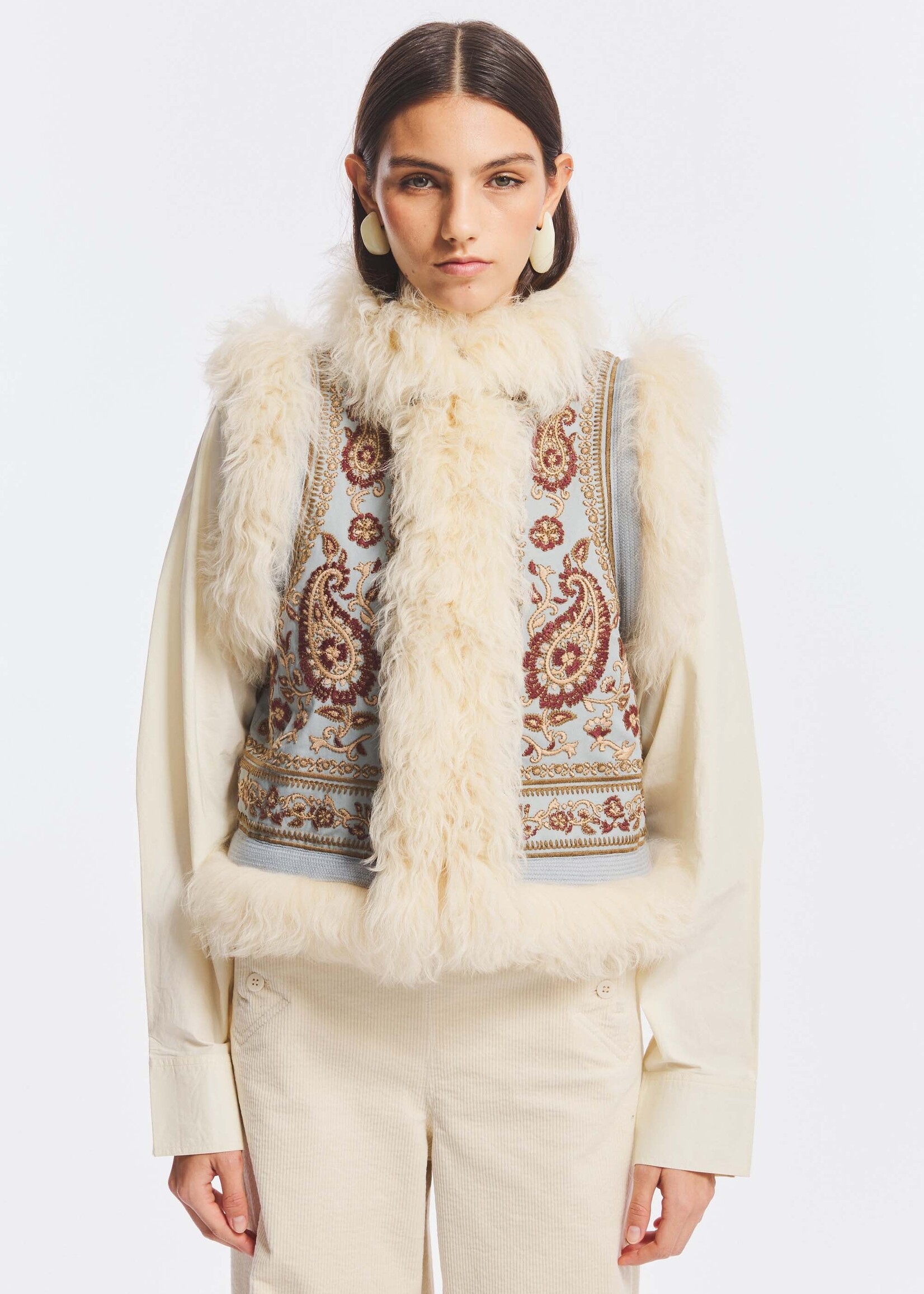 Pauline gilet - Light Blue