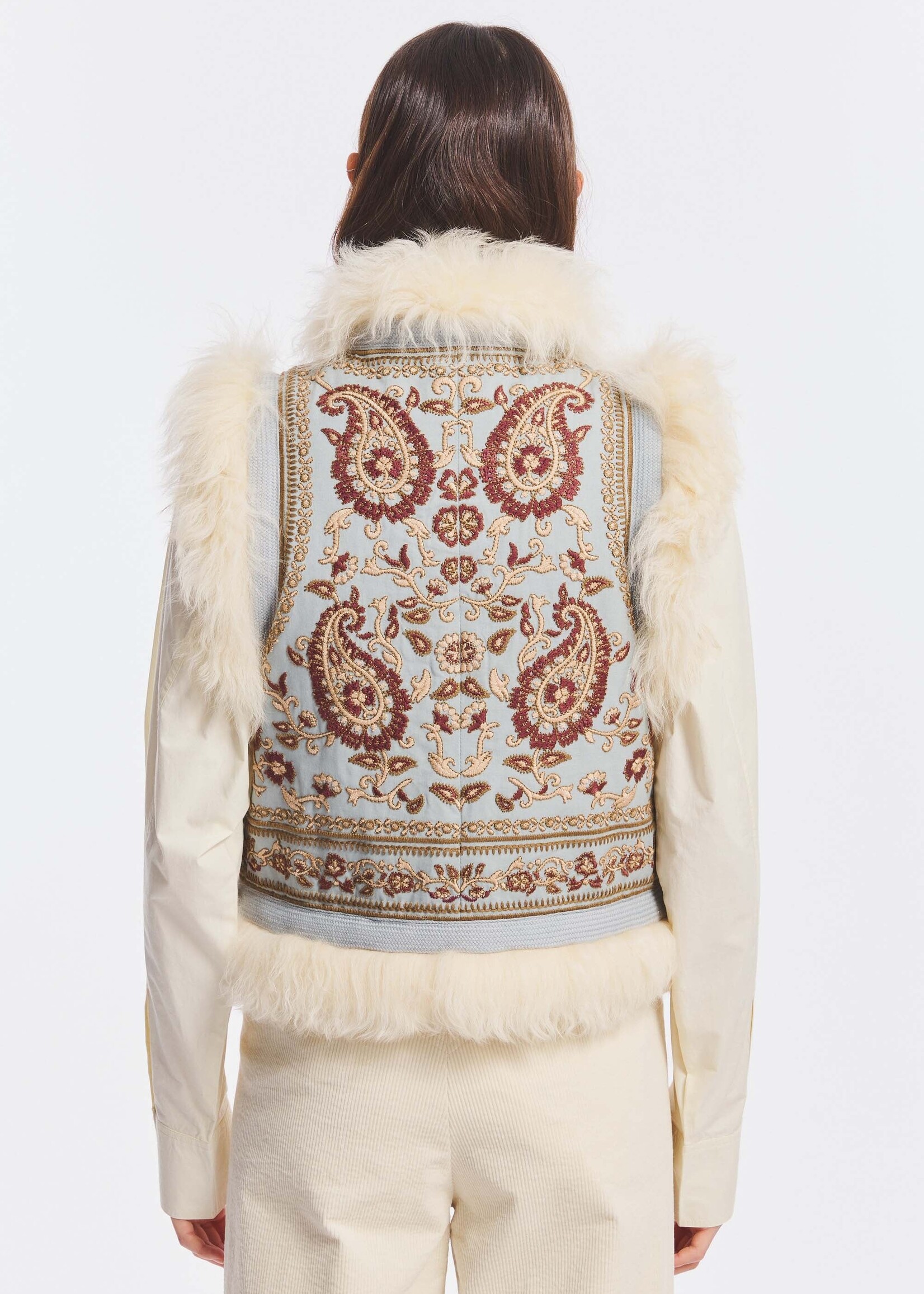 Pauline gilet - Light Blue