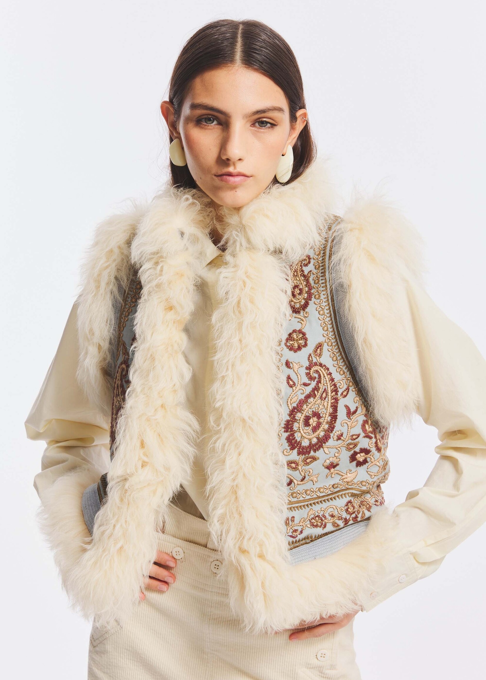 Pauline gilet - Light Blue