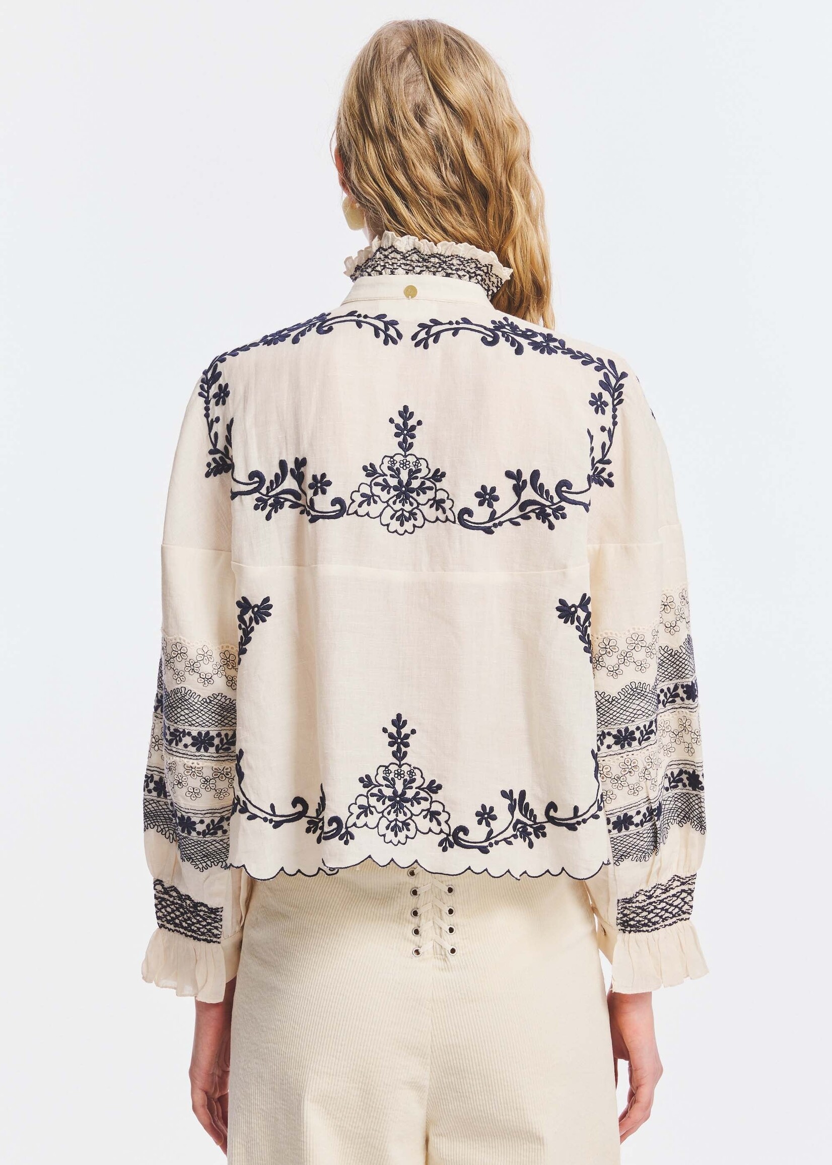 Penny big blouse - Cream
