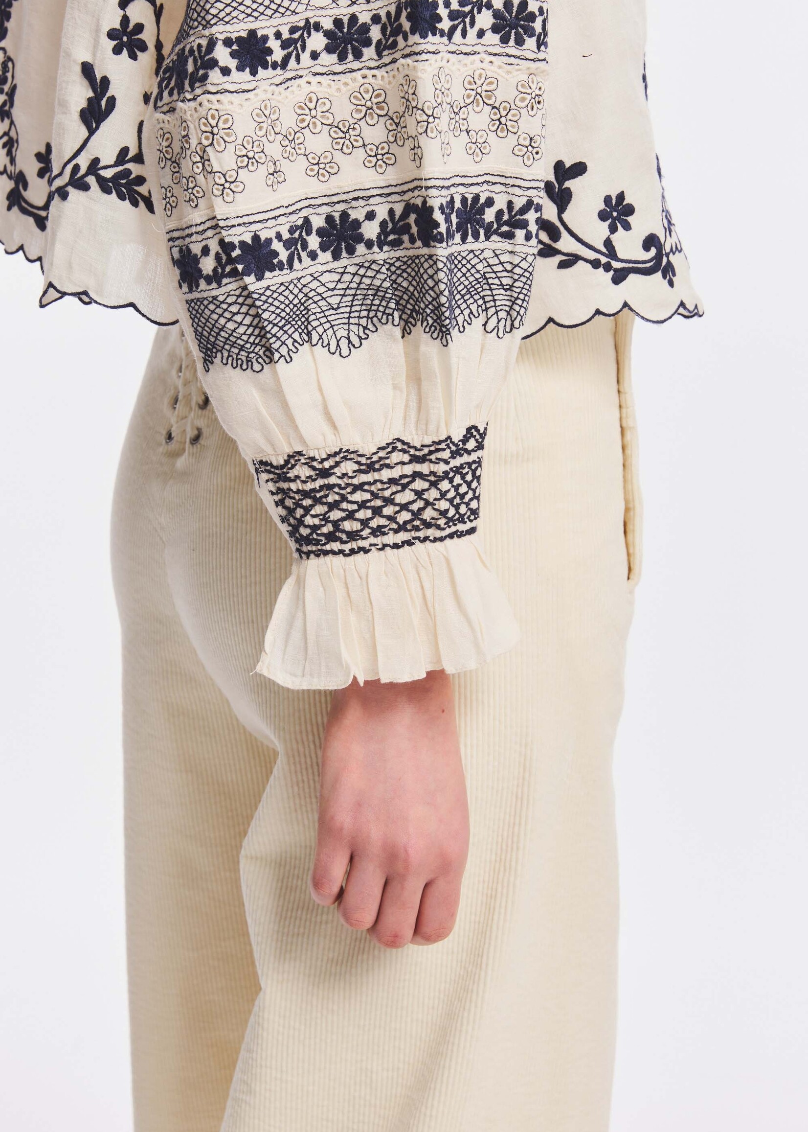 Penny big blouse - Cream