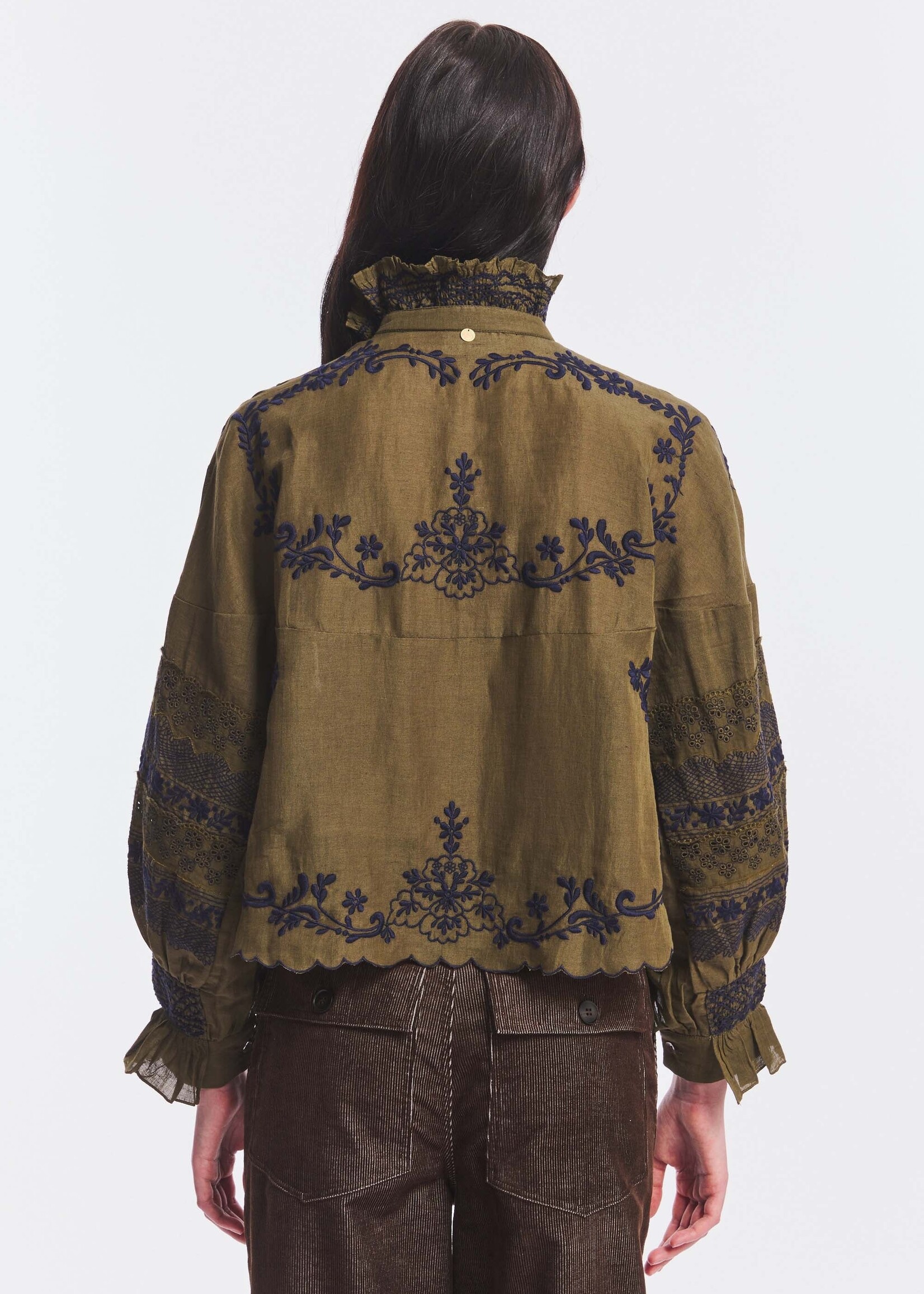 Penny big blouse - Kaki