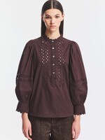 Romina blouse - Brown