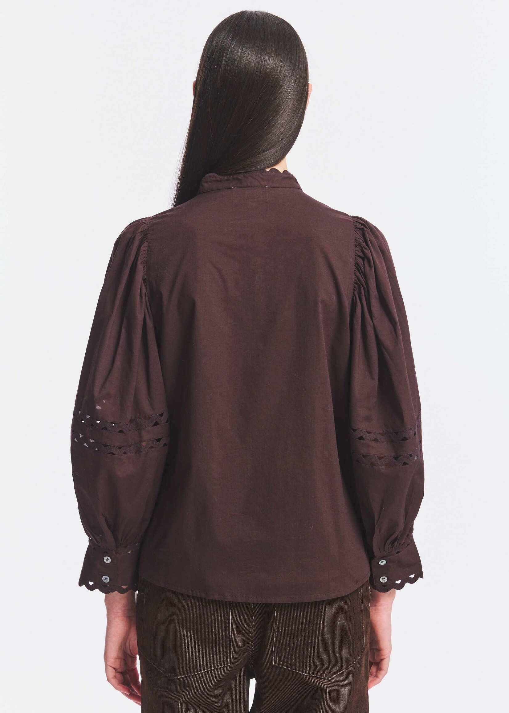 Romina blouse - Brown