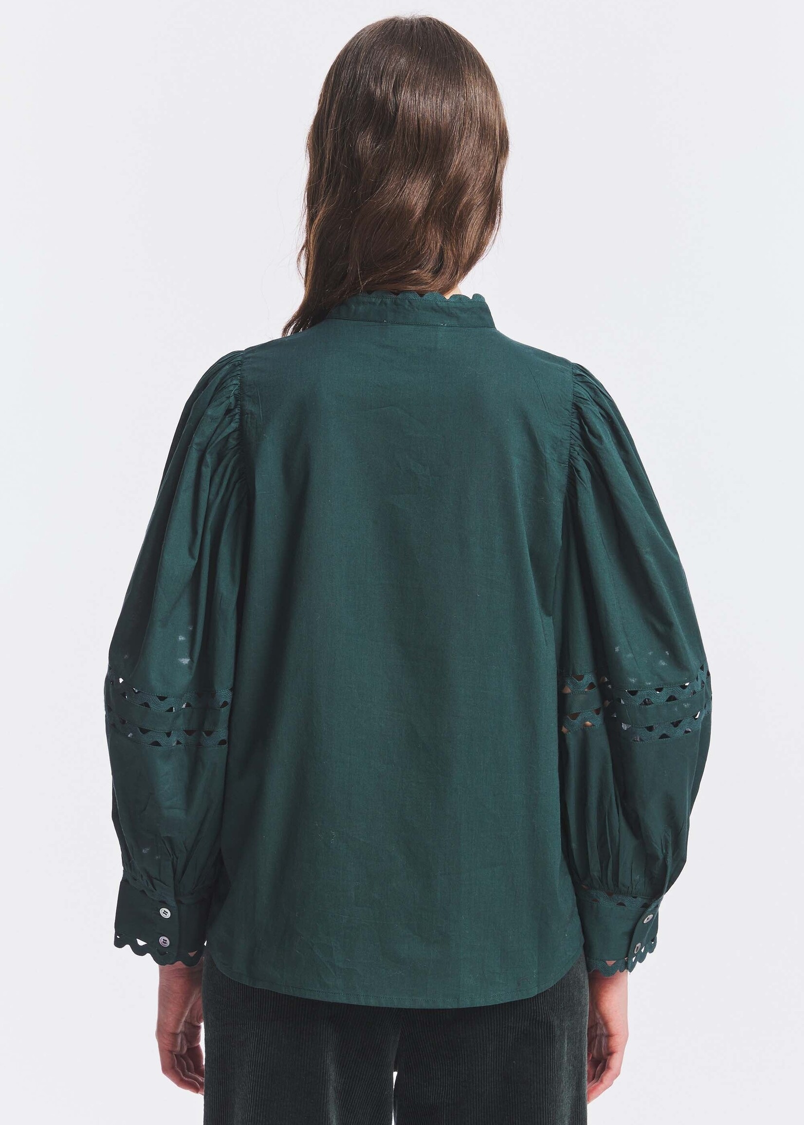 Romina blouse - Dark forest