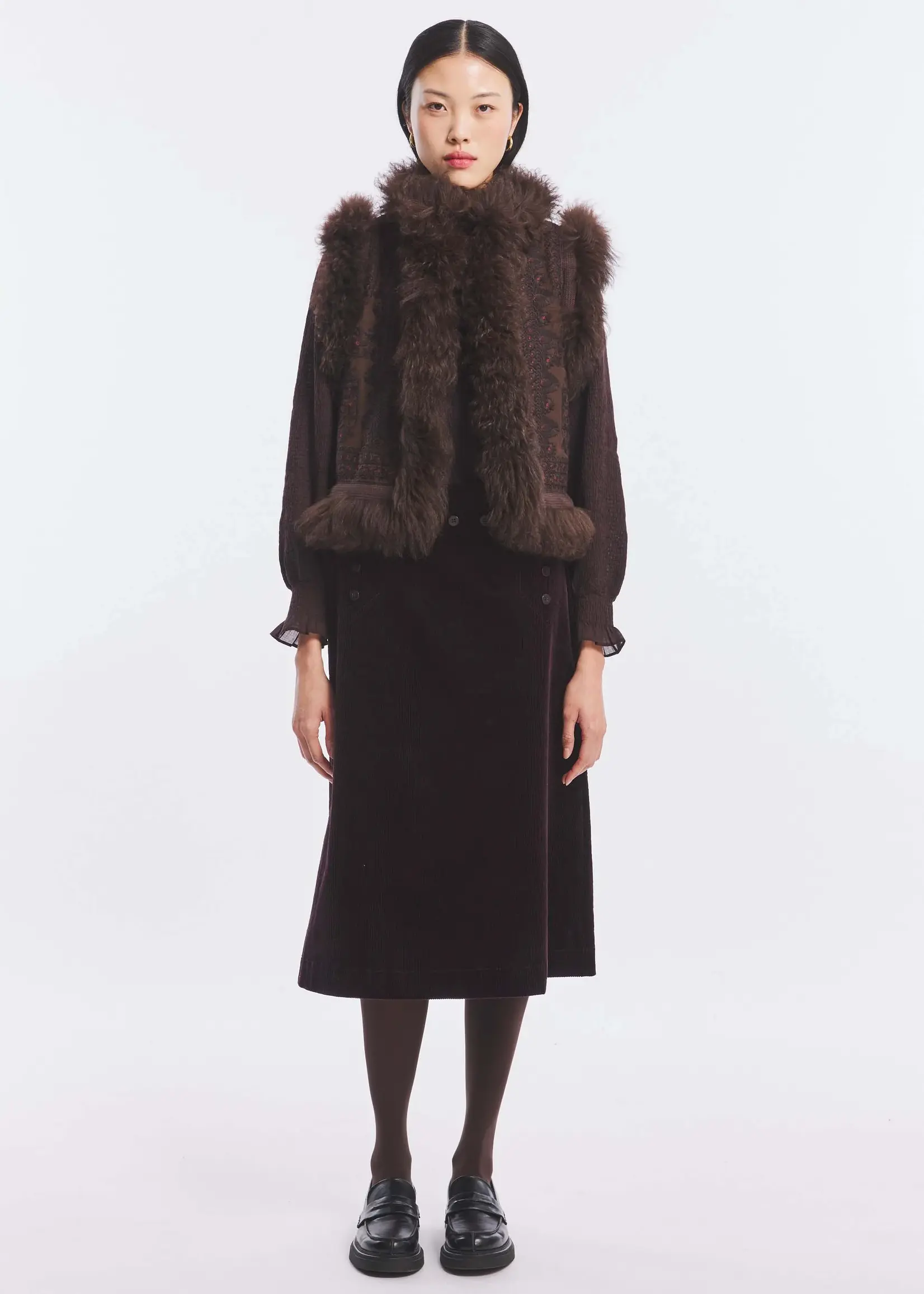 Sando gilet - Chocolat