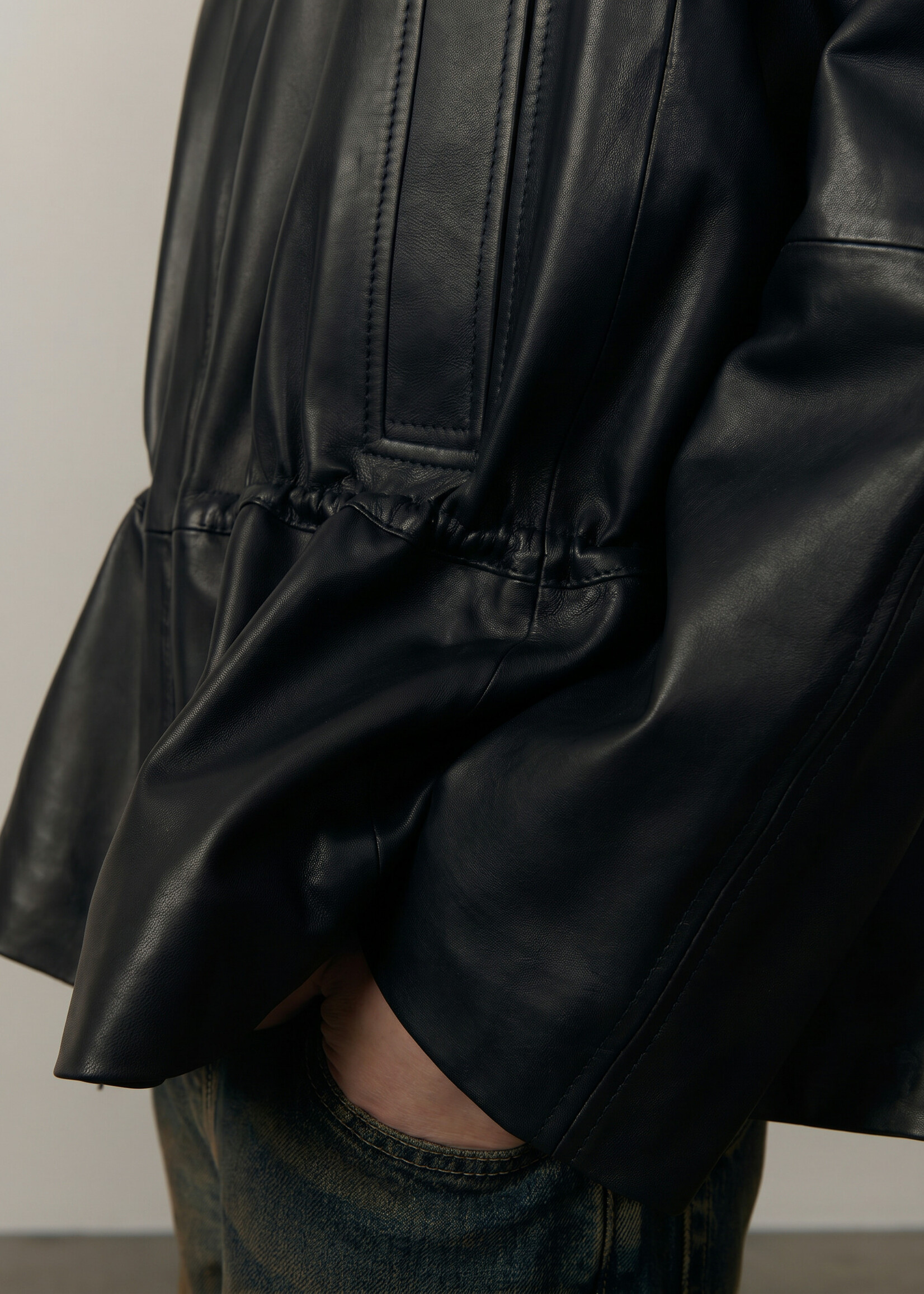 Birgitte Herskind Oscar Leather Jacket - Earth