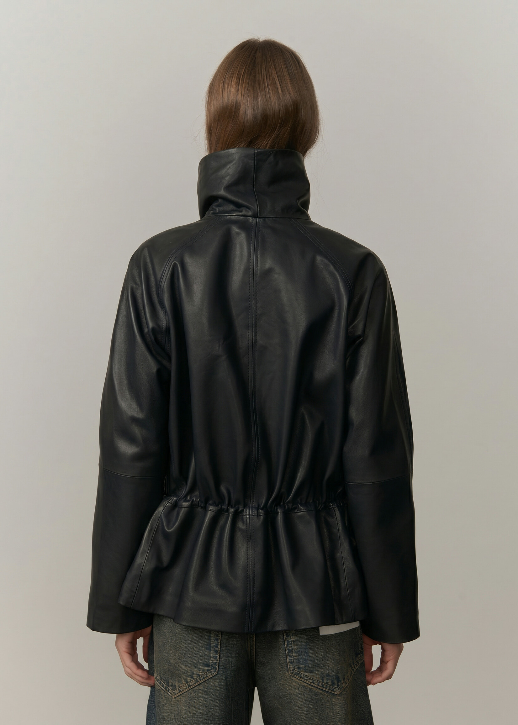 Birgitte Herskind Oscar Leather Jacket - Earth