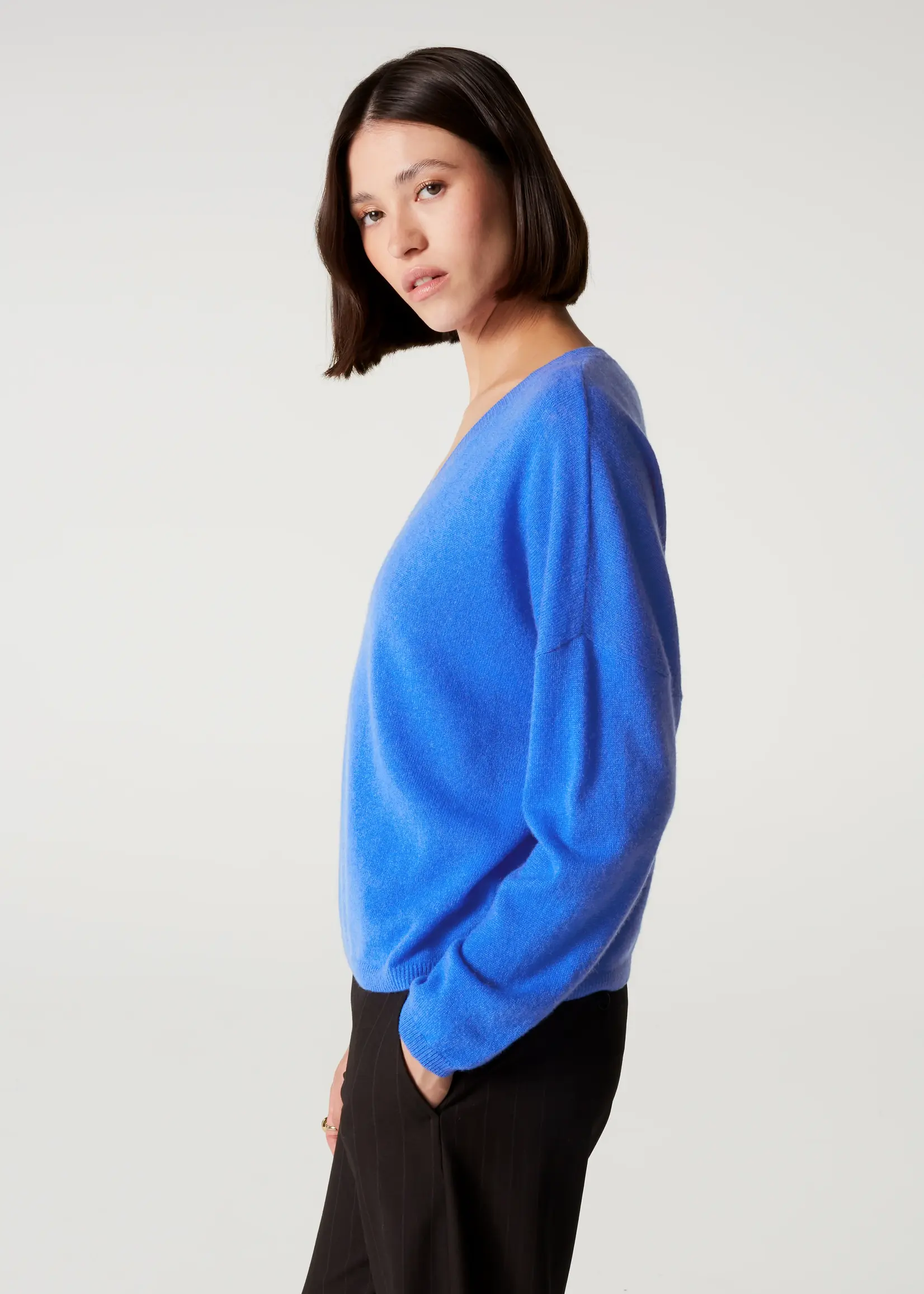 Absolut Cashmere Alicia - Pull ML Col V - Cobalt