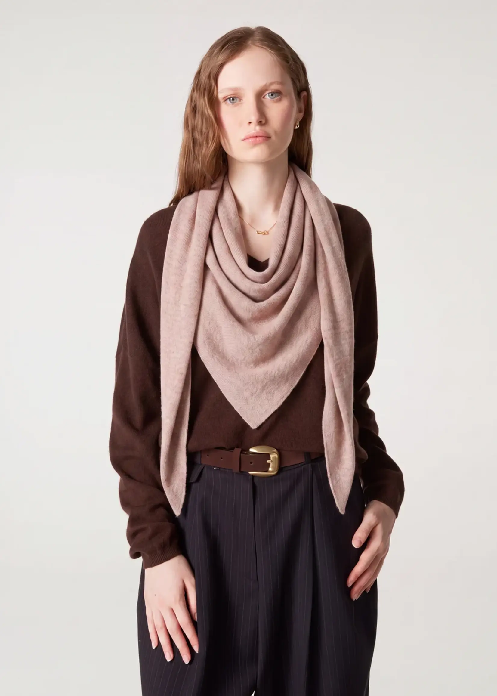 Absolut Cashmere Danika scarf - Chestnut
