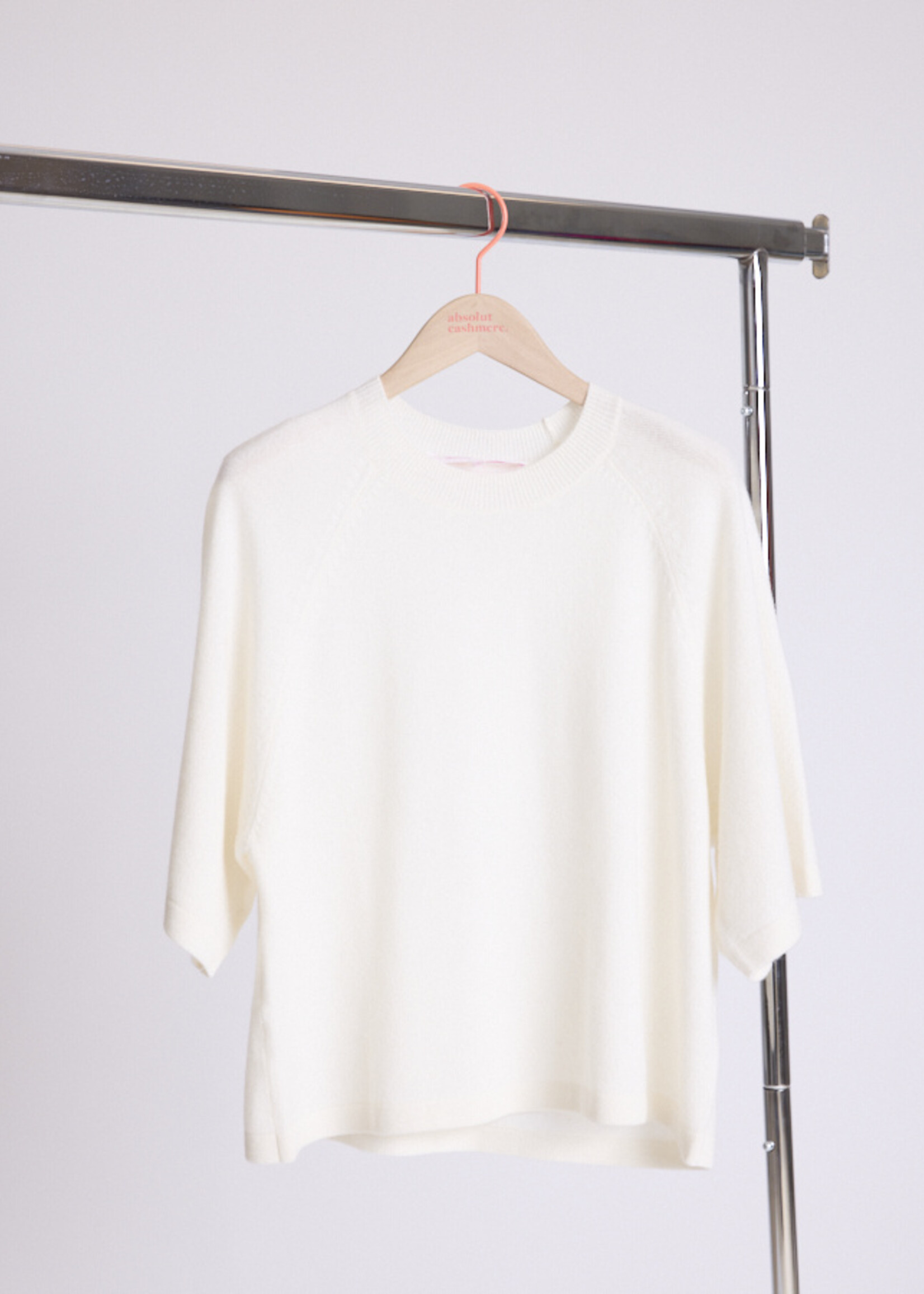 Absolut Cashmere Leana - Pull Col Rond MC - Cream