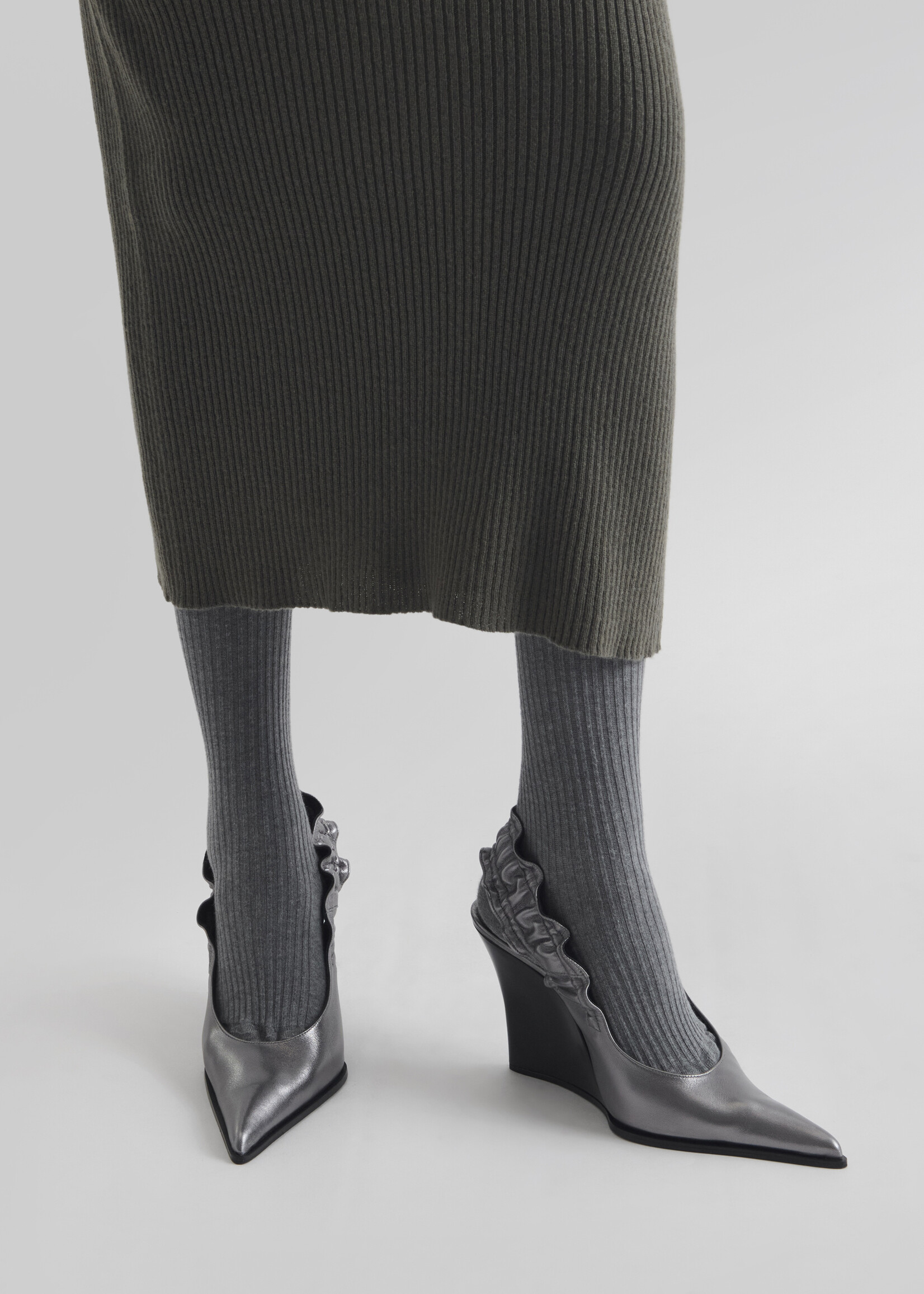 Iro Fauve Smock Met - Steel Grey
