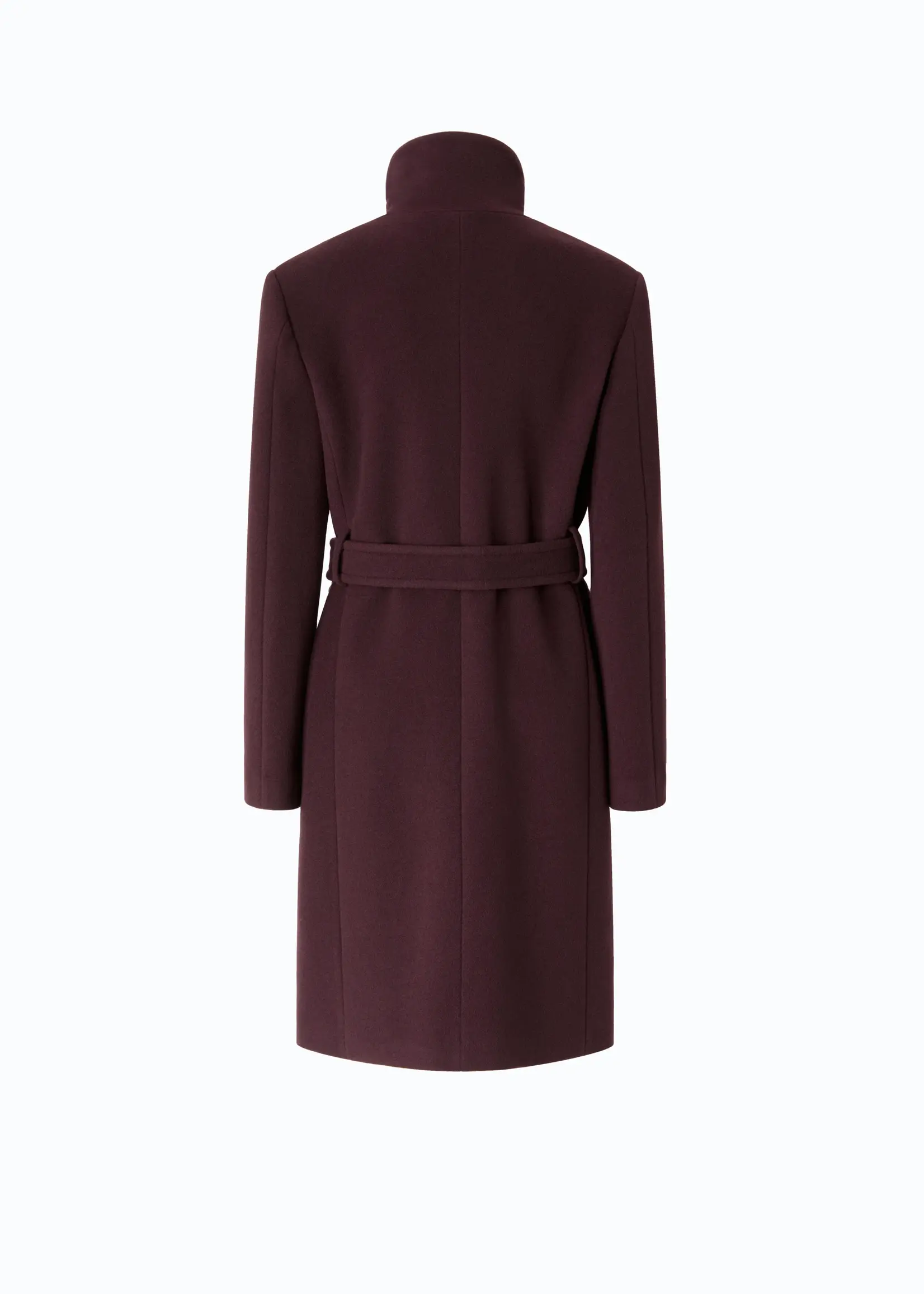 Pinko Citiso panno doppio coat - Bordeaux scuro