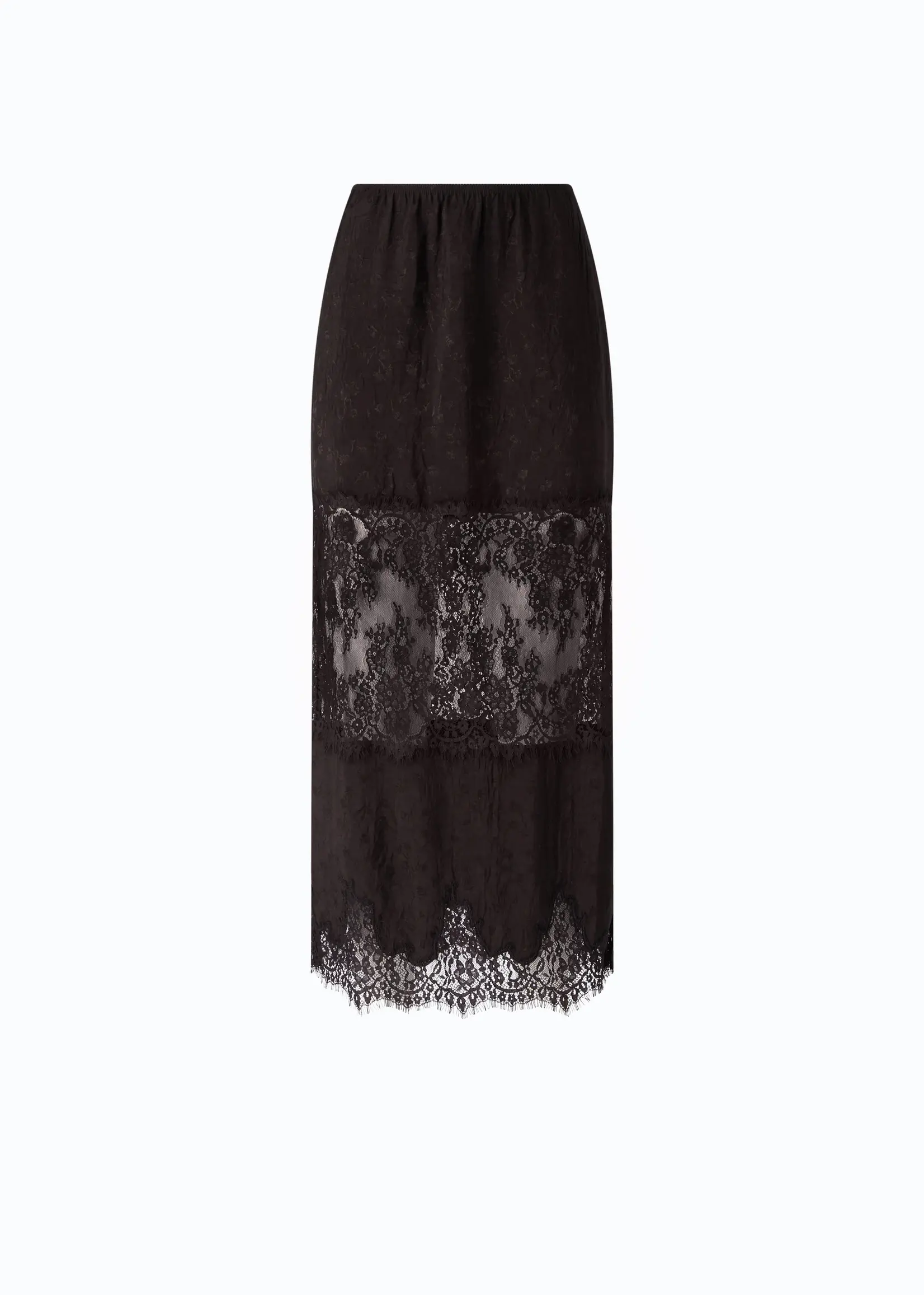 Pinko Glossofila gonna skirt - Black coffee
