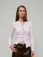 OperaSPORT Claire seamless cardigan - Pink