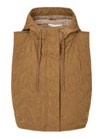 Rabens Saloner Nyx Tech Quilt Vest - Chestnut