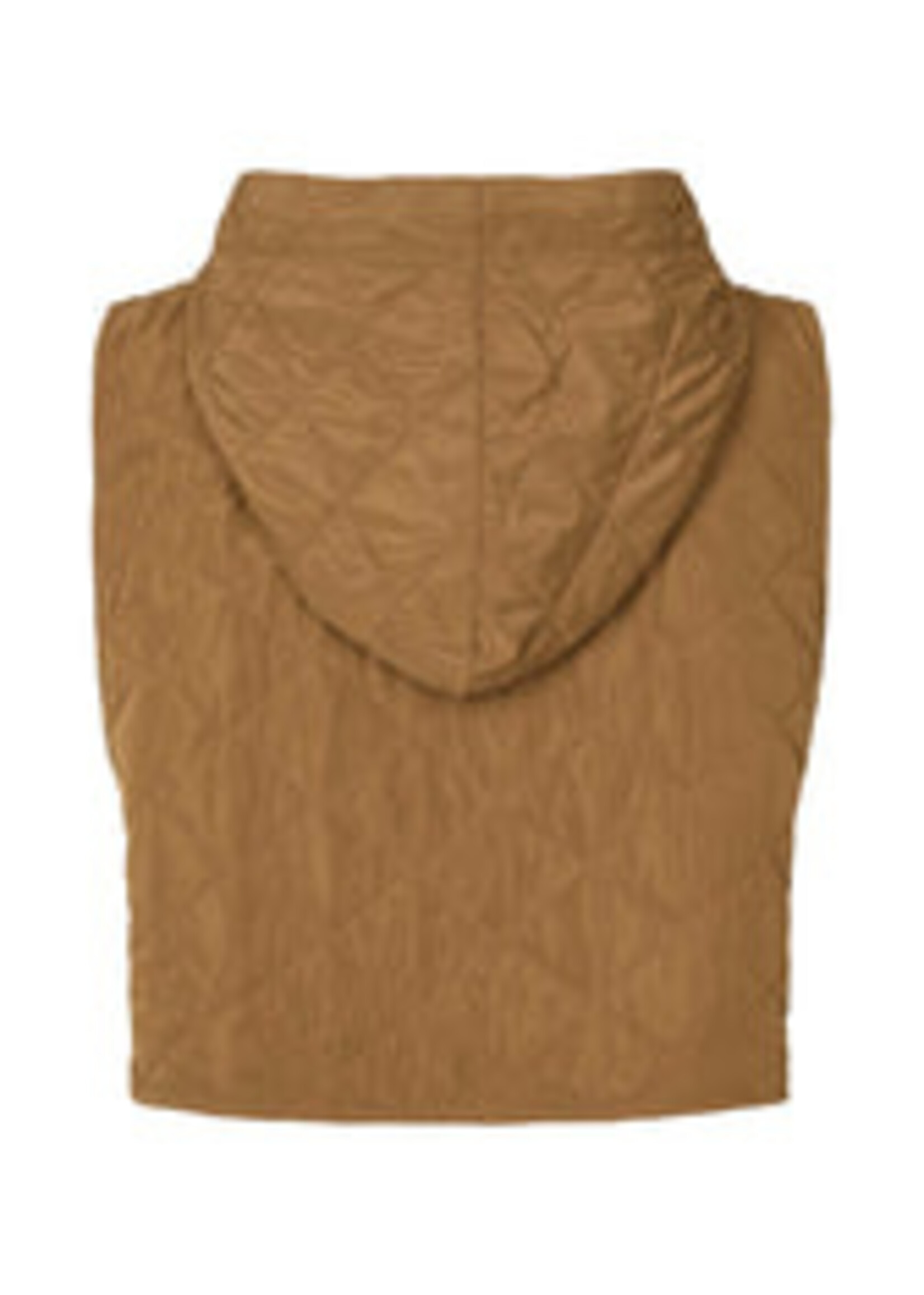 Rabens Saloner Nyx Tech Quilt Vest - Chestnut