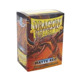 Dragon Shield Sleeve Matte Red