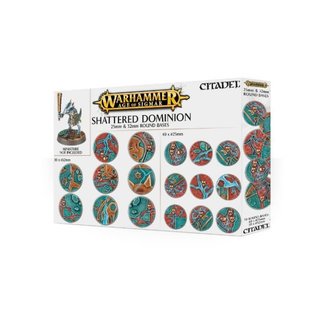 Games Workshop Shattered Dominion: 25 & 32Mm Round Bases