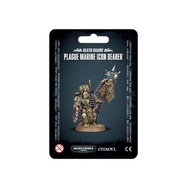 Death Guard Plague Marine Icon Bearer