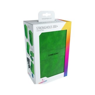 Gamegenic Deckbox Stronghold 200+ Convertible Green