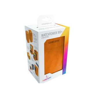 Gamegenic Deckbox Watchtower 100+ Convertible Orange
