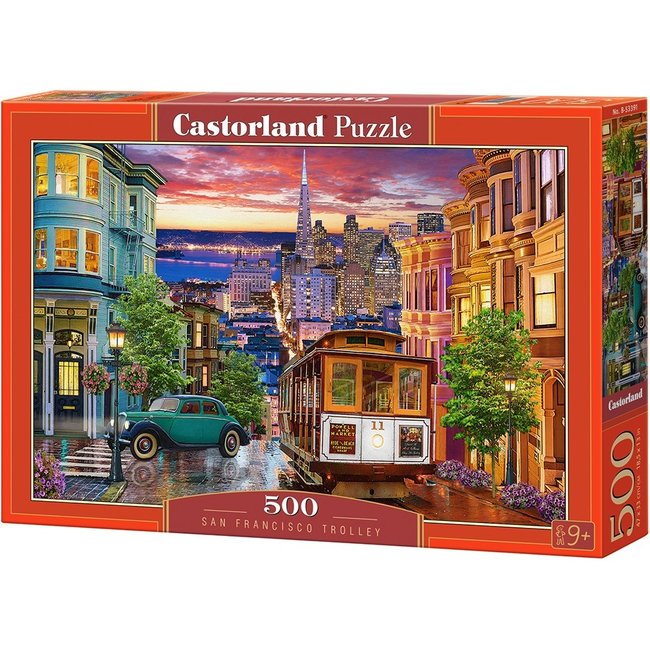 Castorland puzzle San Francisco Trolley 500st