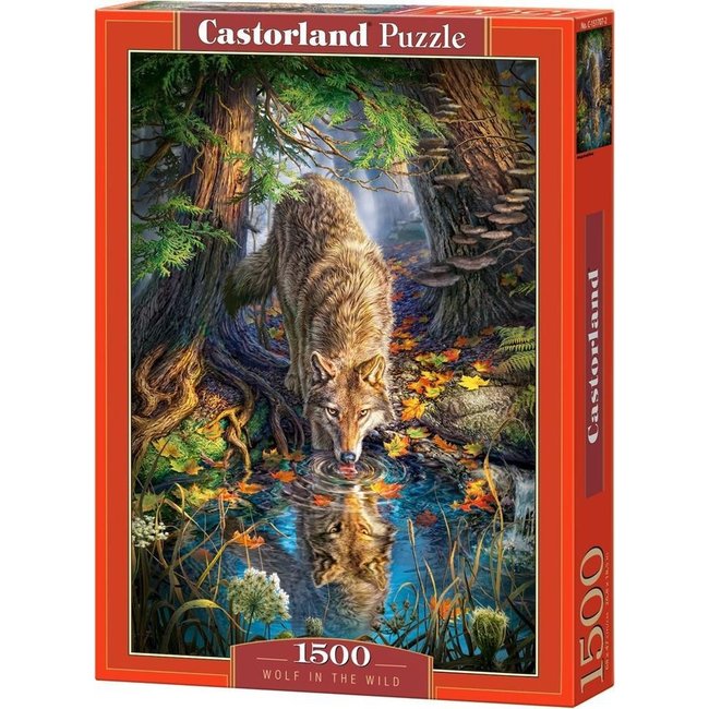Castorland Wolf In The Wild - 1500 Stukjes