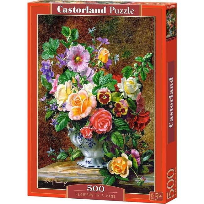 Castorland Flowers In A Vase - 500 Stukjes