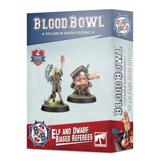 Games Workshop BLOOD BOWL ELF AND DWARF BIASED REFEREES