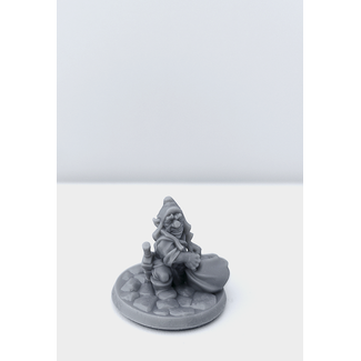 3D Printed Miniature - Gnome Male 01 - Dungeons & Dragons - Hero of the Realm KS