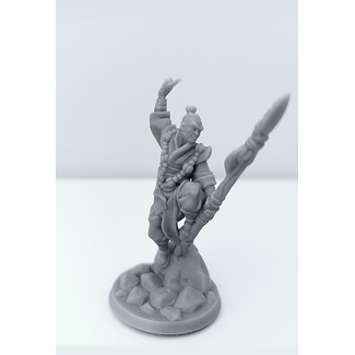 3D Printed Miniature - Monk Male 01 - Dungeons & Dragons - Hero of the Realm KS