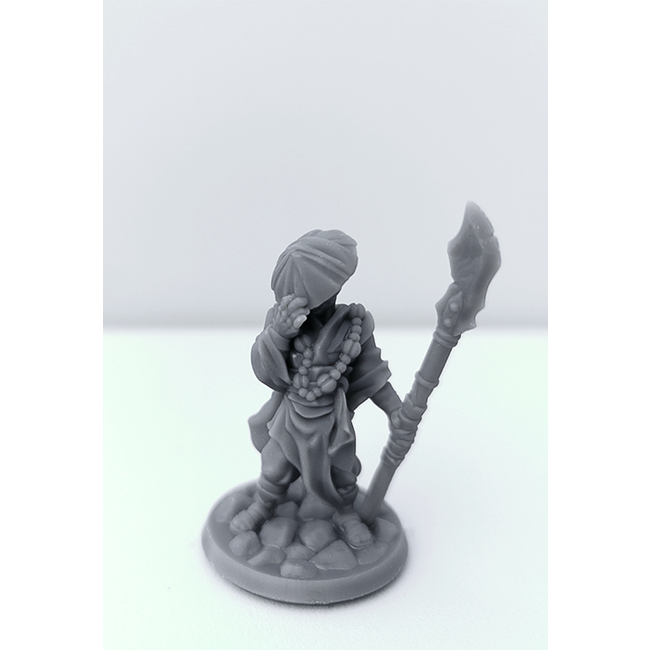 3D Printed Miniature - Monk Male 02 - Dungeons & Dragons - Hero of the Realm KS