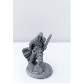 3D Printed Miniature - Thief Male 01 - Dungeons & Dragons - Hero of the Realm KS