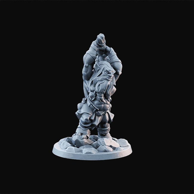 3D Printed Miniature - Goblin05  - Dungeons & Dragons - Desolate Plains KS