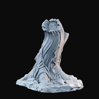 3D Printed Miniature - Tree01B - Dungeons & Dragons - Desolate Plains KS