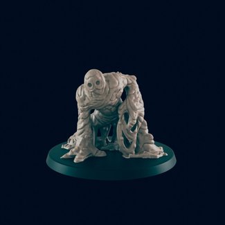 3D Printed Miniature - Clay Golem - Dungeons & Dragons - Beasts and Baddies KS