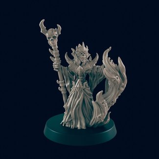 3D Printed Miniature - Lich - Dungeons & Dragons - Beasts and Baddies KS