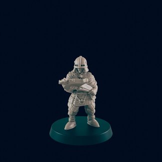 3D Printed Miniature - Guard Archer - Dungeons & Dragons - Beasts and Baddies KS