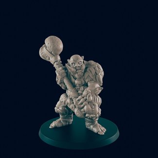 3D Printed Miniature - Troll A - Dungeons & Dragons - Beasts and Baddies KS