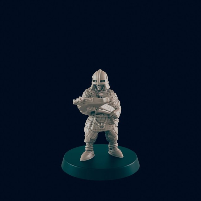 3D Printed Miniature - Guard Archer - Dungeons & Dragons - Beasts and Baddies KS