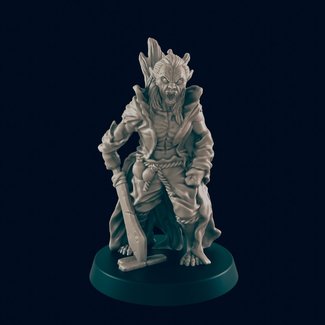 3D Printed Miniature - Vampire Thrall 2 - Dungeons & Dragons - Beasts and Baddies KS