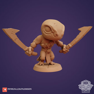 3D Printed Miniature - Manderick 2 - Dungeons & Dragons - Zoontalis KS