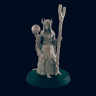 3D Printed Miniature - Cultist 4  - Dungeons & Dragons - Beasts and Baddies