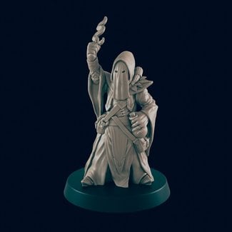 3D Printed Miniature - Cultist 3  - Dungeons & Dragons - Beasts and Baddies