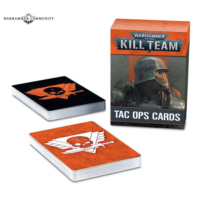 Games Workshop KILL TEAM: TAC OPS CARDS (ENGLISH)