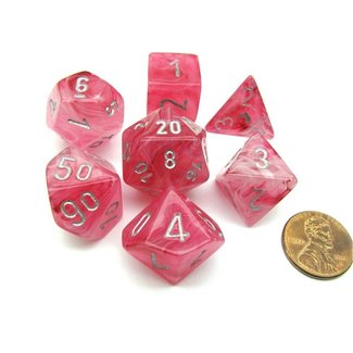 Ghostly Glow Pink/silver Polyhedral